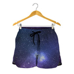 Nebula Universe Galaxy Deep Space Print Women's Shorts