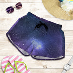 Nebula Universe Galaxy Deep Space Print Women's Shorts