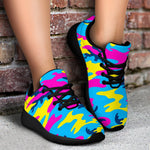 Neon Camouflage Print Sport Shoes GearFrost