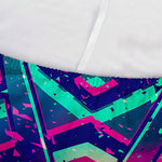 Neon Ethnic Aztec Trippy Print Sofa Cover