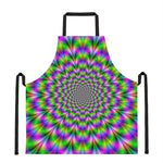 Neon Psychedelic Optical Illusion Apron