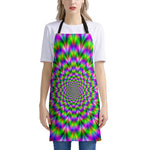 Neon Psychedelic Optical Illusion Apron