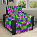 Neon Psychedelic Optical Illusion Recliner Protector