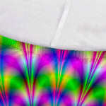 Neon Psychedelic Optical Illusion Sofa Cover