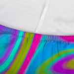 Neon Psychedelic Trippy Print Sofa Cover