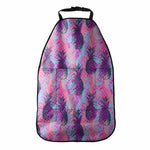 Neon Trippy Pineapple Pattern Print Car Seat Organizers