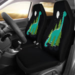 Night Dinosaur Universal Fit Car Seat Covers GearFrost