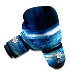 Night Forest And Moonlight Print Boxing Gloves