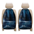 Night Forest And Moonlight Print Car Seat Organizers