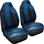Night Forest And Moonlight Print Universal Fit Car Seat Covers
