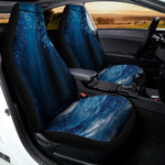 Night Forest And Moonlight Print Universal Fit Car Seat Covers
