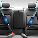 Night Forest Wolf Spirit Print Car Seat Belt Covers