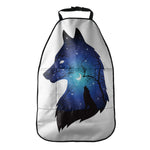 Night Forest Wolf Spirit Print Car Seat Organizers