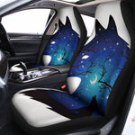 Night Forest Wolf Spirit Print Universal Fit Car Seat Covers
