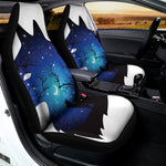 Night Forest Wolf Spirit Print Universal Fit Car Seat Covers