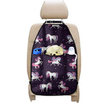 Night Girly Unicorn Pattern Print Car Seat Organizers