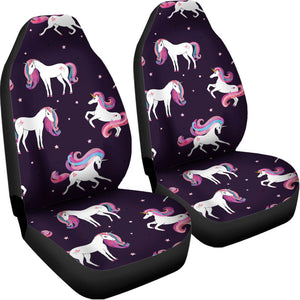 Pink Rose Girly Car Seat Covers Set Front Bucket Seats Car or SUV