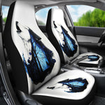 Night Howling Wolf Spirit Universal Fit Car Seat Covers GearFrost