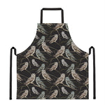 Night Owl Pattern Print Apron