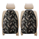 Night Owl Pattern Print Car Seat Organizers