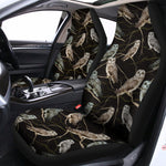 Night Owl Pattern Print Universal Fit Car Seat Covers