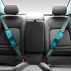 Night Sky And Full Moon Print Car Seat Belt Covers