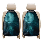 Night Sky And Full Moon Print Car Seat Organizers