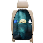 Night Sky And Full Moon Print Car Seat Organizers