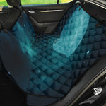 Night Sky And Full Moon Print Pet Car Back Seat Cover