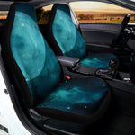 Night Sky And Full Moon Print Universal Fit Car Seat Covers