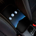 Night Sky And Moon Phase Print Car Center Console Cover