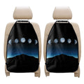 Night Sky And Moon Phase Print Car Seat Organizers