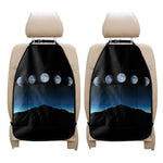 Night Sky And Moon Phase Print Car Seat Organizers