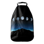 Night Sky And Moon Phase Print Car Seat Organizers