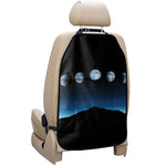 Night Sky And Moon Phase Print Car Seat Organizers