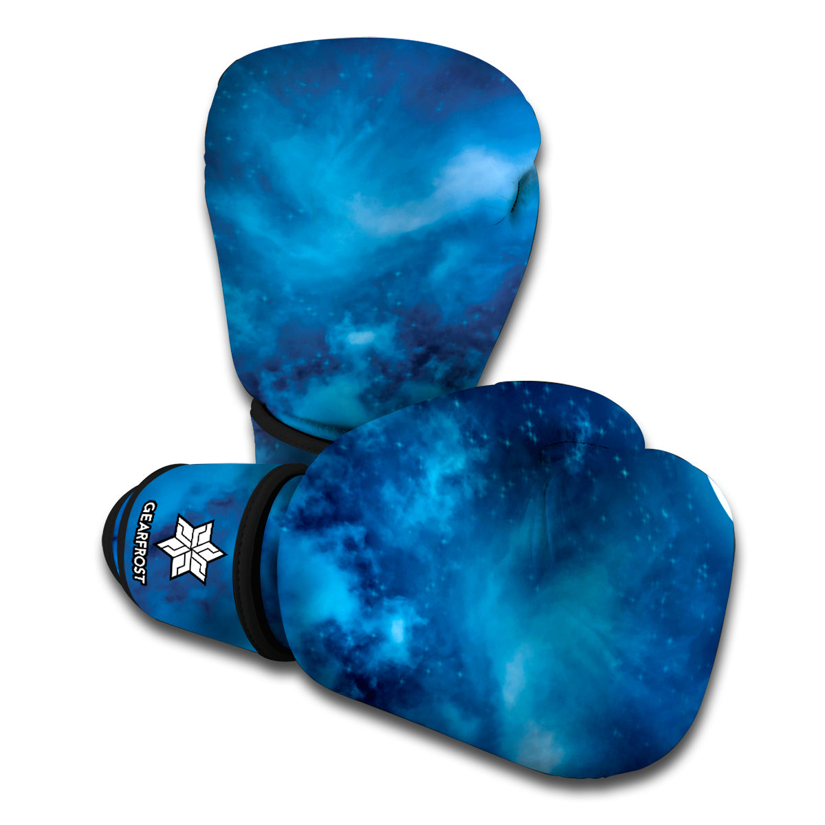 Night Sky And Moonlight Print Boxing Gloves