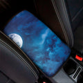 Night Sky And Moonlight Print Car Center Console Cover