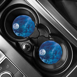 Night Sky And Moonlight Print Car Coasters