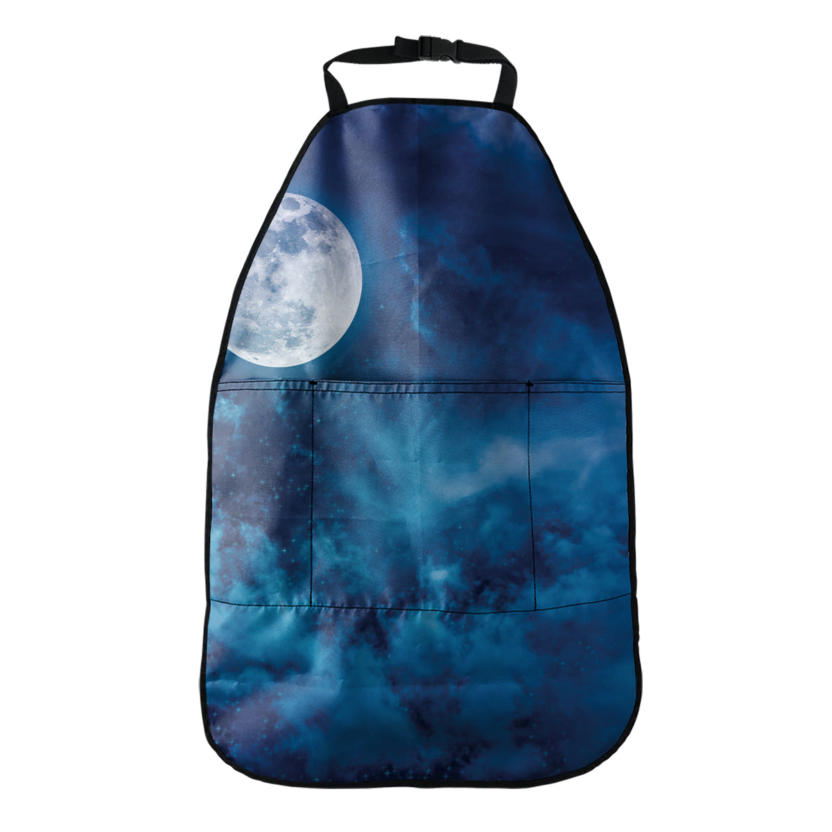 Night Sky And Moonlight Print Car Seat Organizers