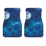 Night Sky And Moonlight Print Front Car Floor Mats