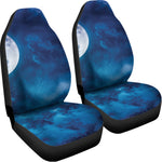 Night Sky And Moonlight Print Universal Fit Car Seat Covers