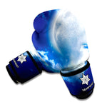 Night Sky Full Moon Print Boxing Gloves