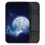 Night Sky Full Moon Print Car Center Console Cover