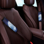 Night Sky Full Moon Print Car Seat Belt Covers