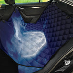 Night Sky Full Moon Print Pet Car Back Seat Cover