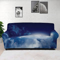 Night Sky Full Moon Print Sofa Cover