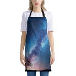 Night Sky Milky Way Print Apron