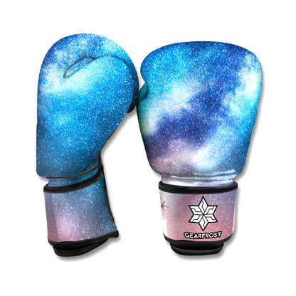 Night Sky Milky Way Print Boxing Gloves