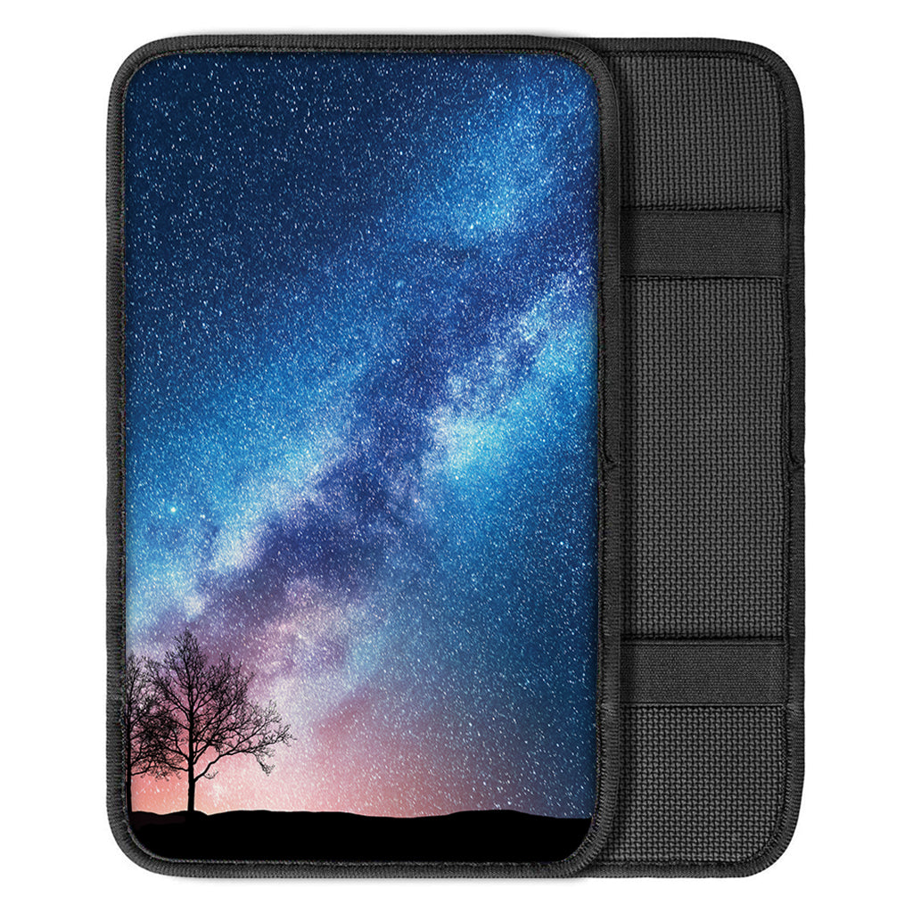 Night Sky Milky Way Print Car Center Console Cover