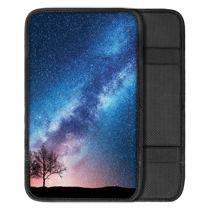 Night Sky Milky Way Print Car Center Console Cover